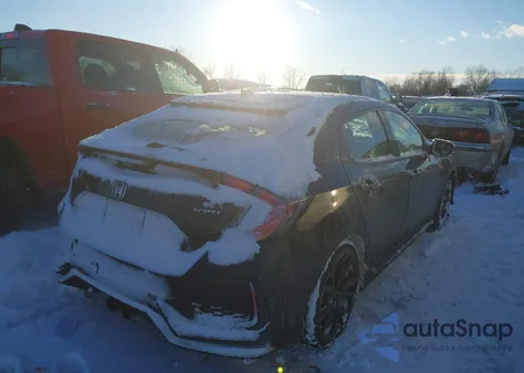 2018 Honda Civic Sport из США, поврежденный, VIN SHHFK7G40JU206040